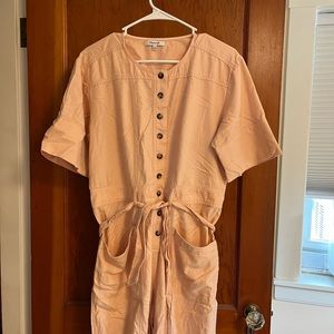 Pink Madewell Jumpsuit Size 10